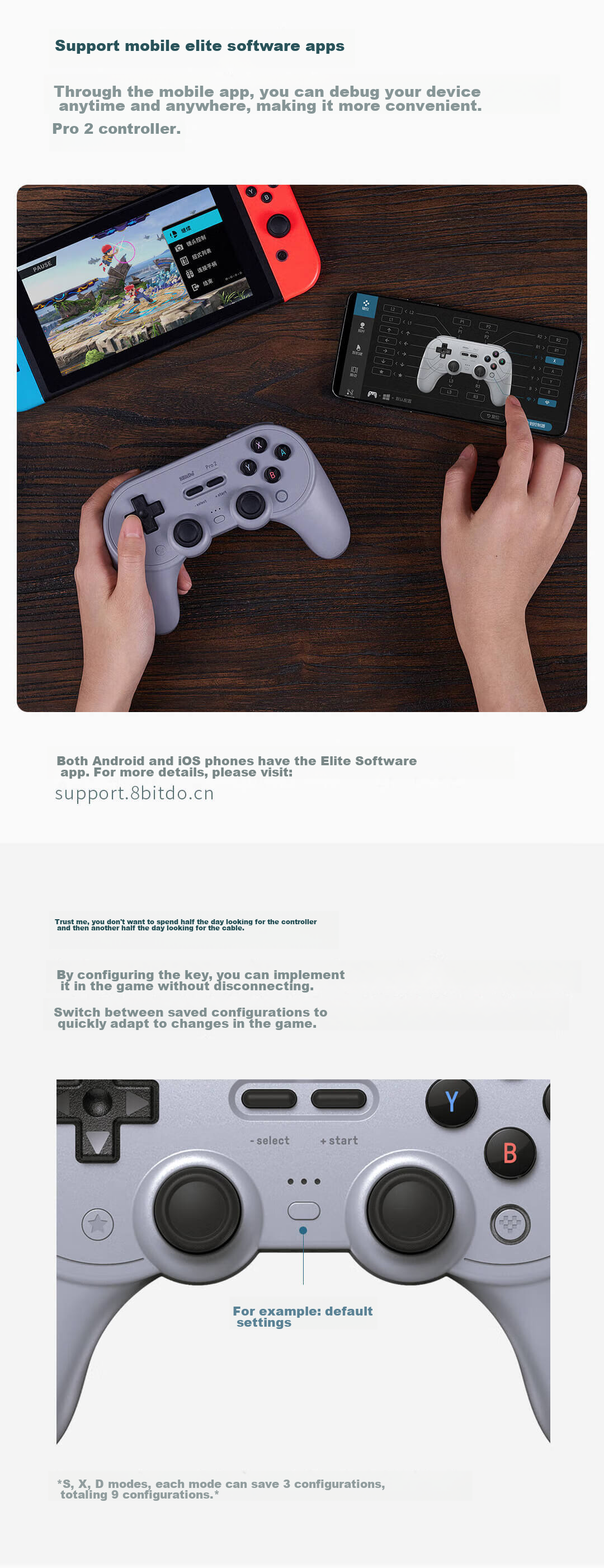 Беспроводной геймпад 8BitDo