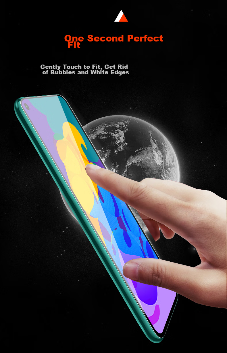 Защитное стекло HotFire для Honor Play4T, Honor Play4t/play3/Changxiang10, полное покрытие, самоклеящееся