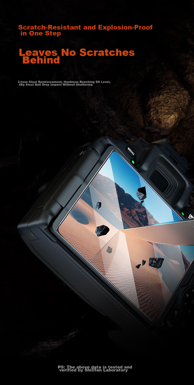 Защитная пленка Shilifan для экрана камеры Nikon ZFC, закаленное стекло, защита экрана, аксессуар для беззеркальной камеры