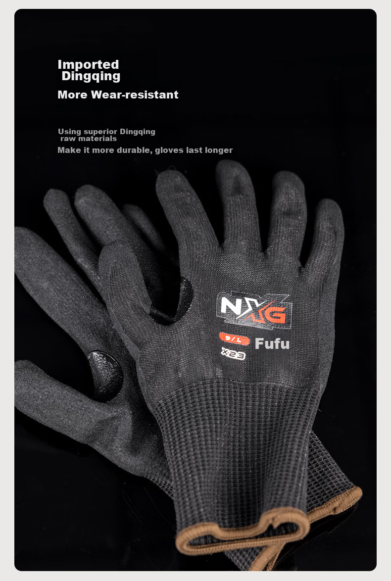 Защитные перчатки NXG Level 6, противоскользящие, износостойкие, тактические, для безопасности, защиты от порезов, для деревообработки, защиты труда, размер L