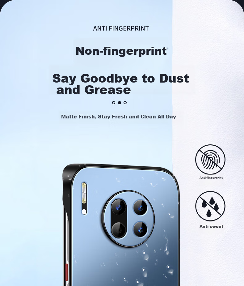 Чехол для Huawei Mate30 Pro/Mate30e Pro Shangsu, AG матовый, противоударный, черный