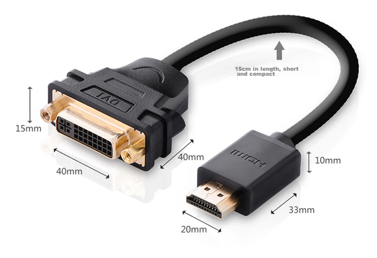 Переходник HDMI на DVI