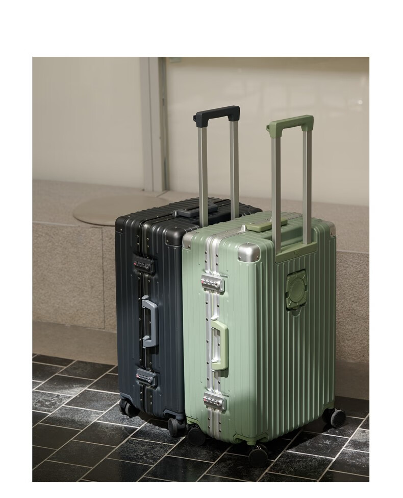 Чемодан Dream Traveller 20 дюймов, алюминиевая рама, универсальный, Space Gray