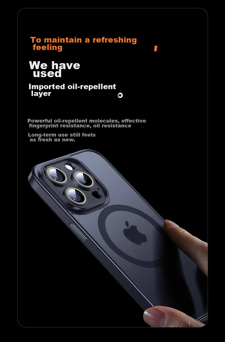Чехол для Apple iPhone 13 Pro Max DIVI [Skin-Like Magnetic], матовый, противоударный, с поддержкой MagSafe, беспроводной зарядки, защита камеры