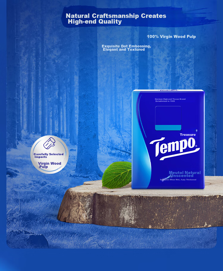 Бумажные платочки TEMPO