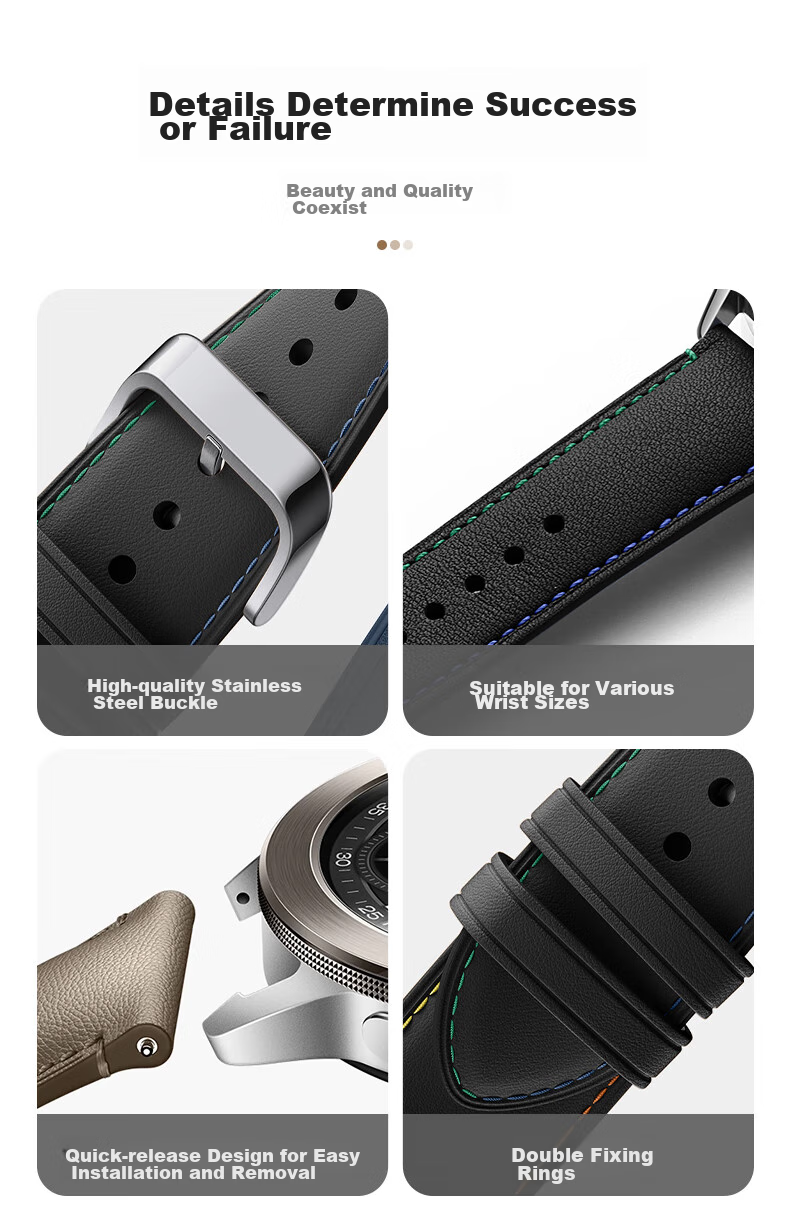 Кожаный ремешок для Xiaomi