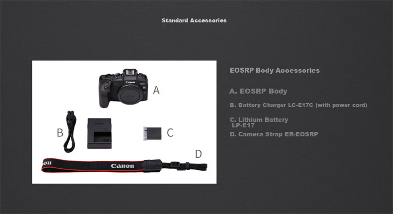 Canon EOS RP Полнокадровая беззеркальная камера