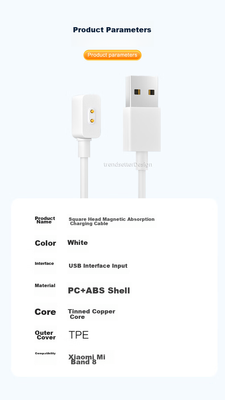 Зарядный кабель для Xiaomi Band