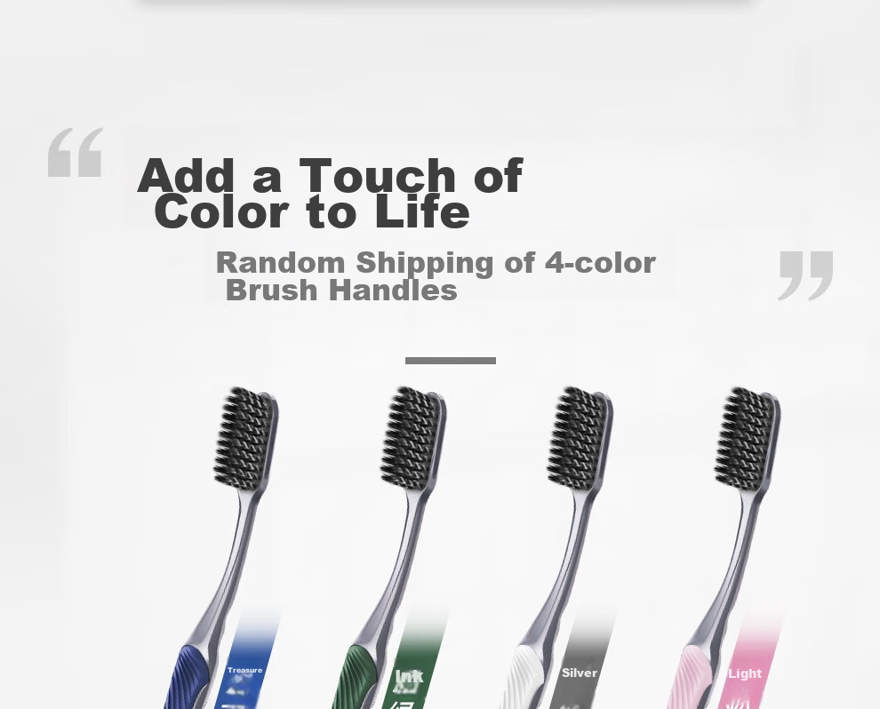 Зубная щетка Colgate Slim Carbon Spiral, мягкая, 4 шт.