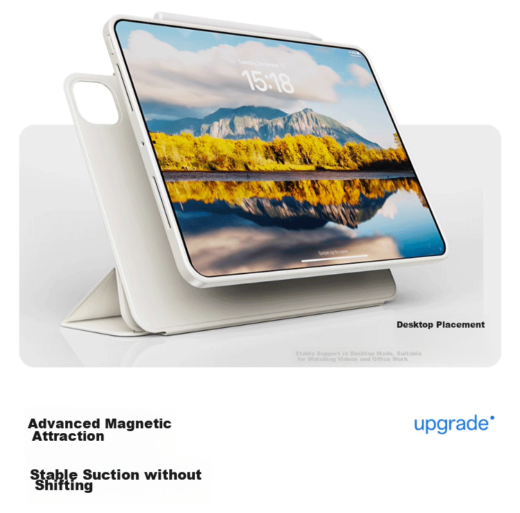 Чехол Zhiting для iPad Pro 11 дюймов, универсальный, 720° вращающийся, с прозрачной задней панелью из акрила, анти-изгиб, съемный, для моделей 2021/2022/2023/2024