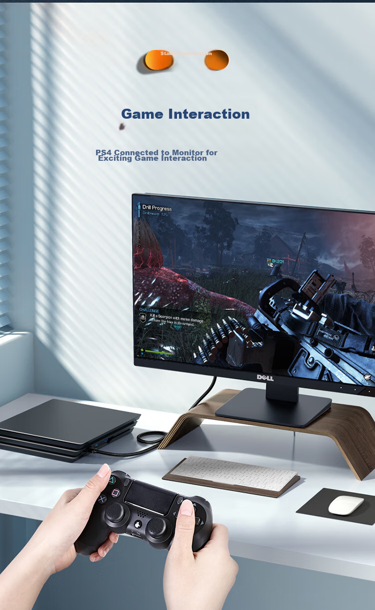 HDMI кабель SAMZHE 2.0, 2 метра, 4K, 3D, черный