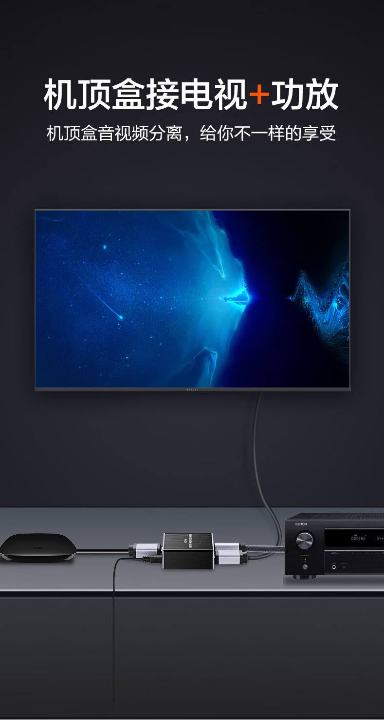 Аудиоразветвитель LinkStone HDMI, 4K HD, 5.1 оптический, 3.5 мм, конвертер для ноутбука, ТВ-приставки, PS4, для подключения к ТВ-динамикам