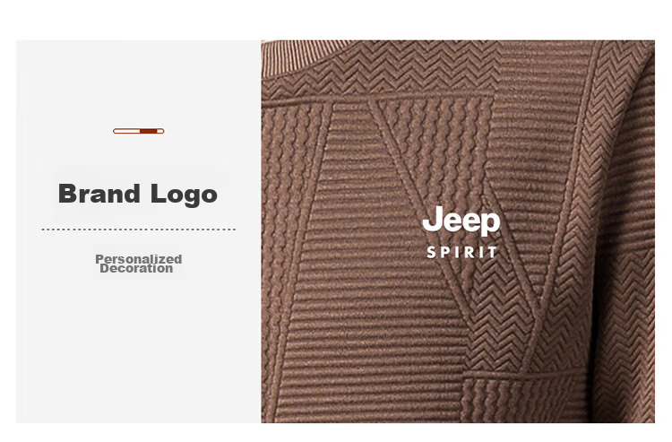 Мужская толстовка JEEP SPIRIT, осенне-зимняя куртка, футболка с длинным рукавом, повседневная одежда, белая, 2XL