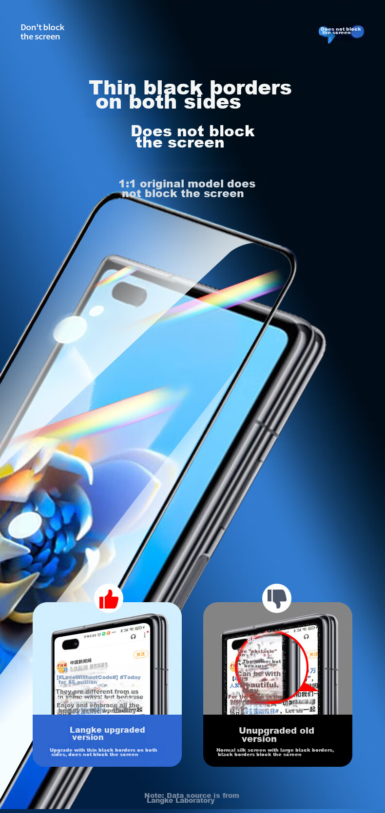 Защитное стекло для Huawei Mate X2