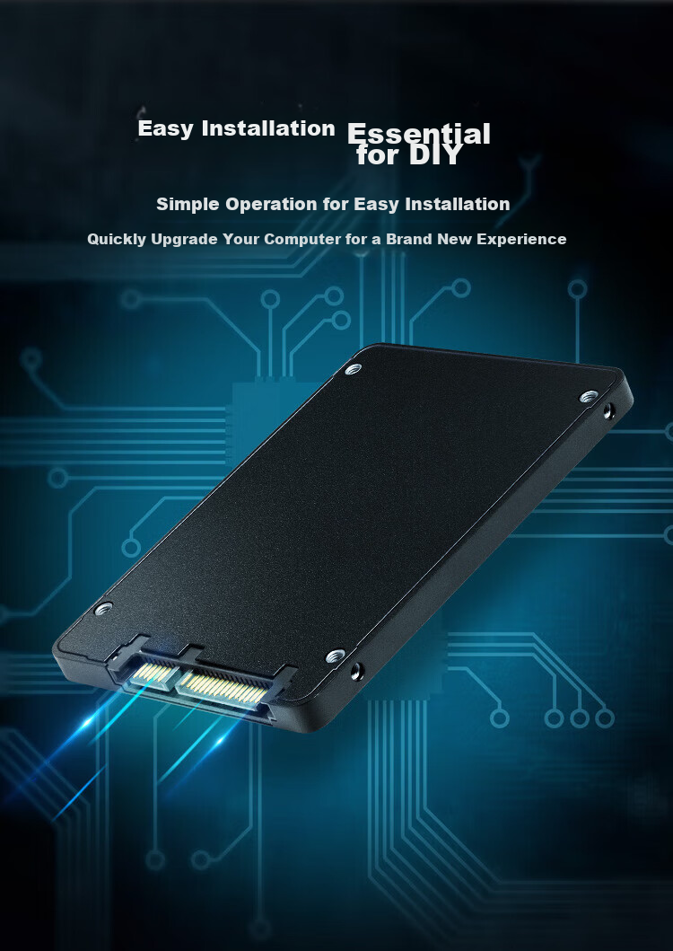 SSD накопитель JD Original 3 Series, 256 ГБ, SATA III, для ноутбука и настольного компьютера