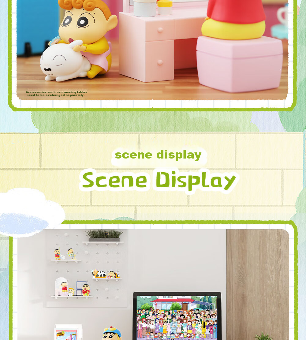 Коллекционная фигурка 52TOYS "Ежедневная серия Крейон Син-чан", слепая коробка, 6 шт. в комплекте