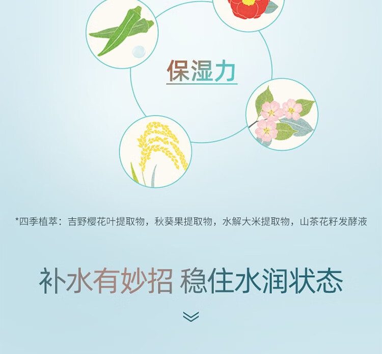 资生堂(Shiseido) 水之印肌源健康水滋润型化妆水220ml 保湿锁水柔亮