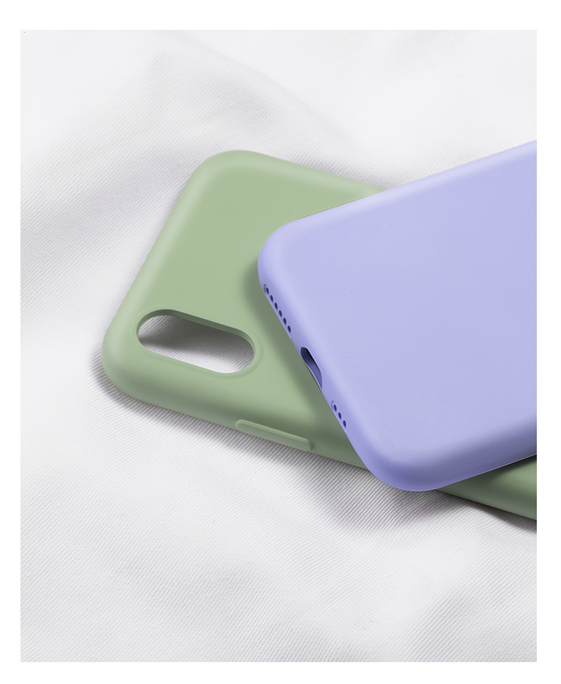 Чехол PISEN для iPhone XS Max, гибкий силиконовый, ультратонкий, классический черный