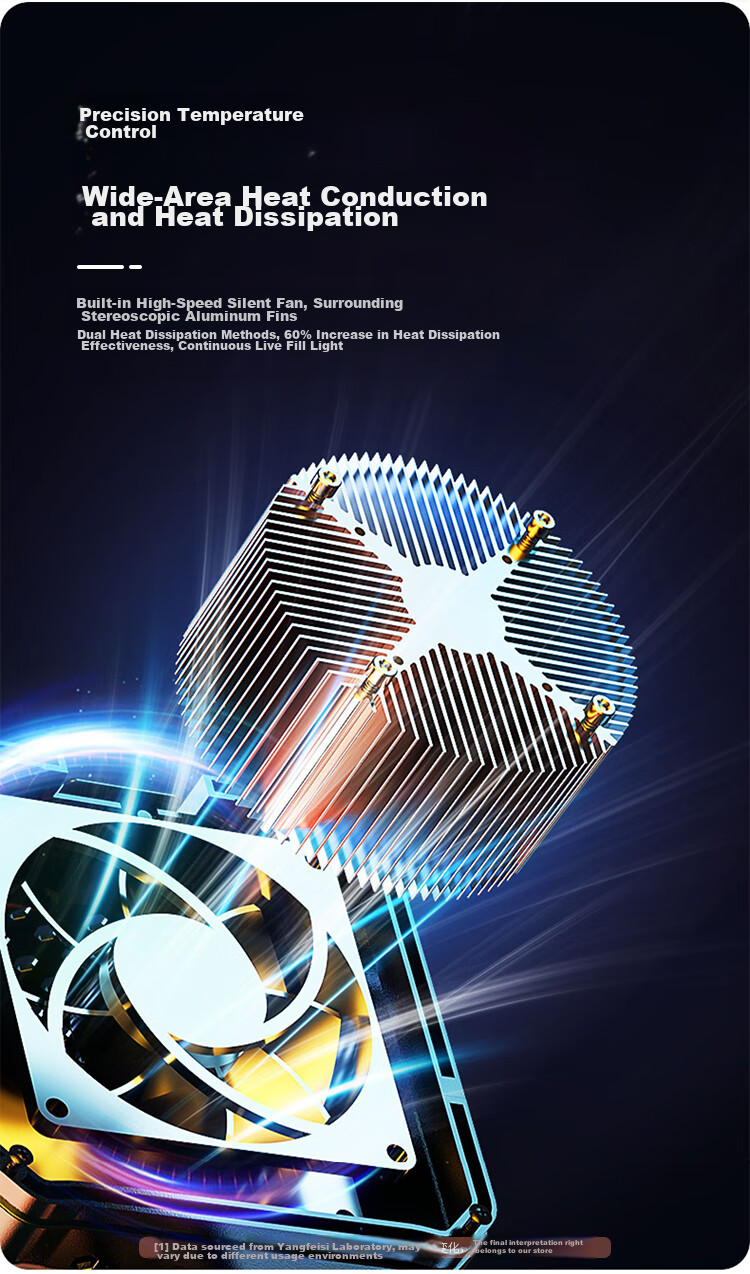LED-прибор для студийной съемки YOUFES YS10, 300W, постоянный свет, софтбокс, для стримов и видео