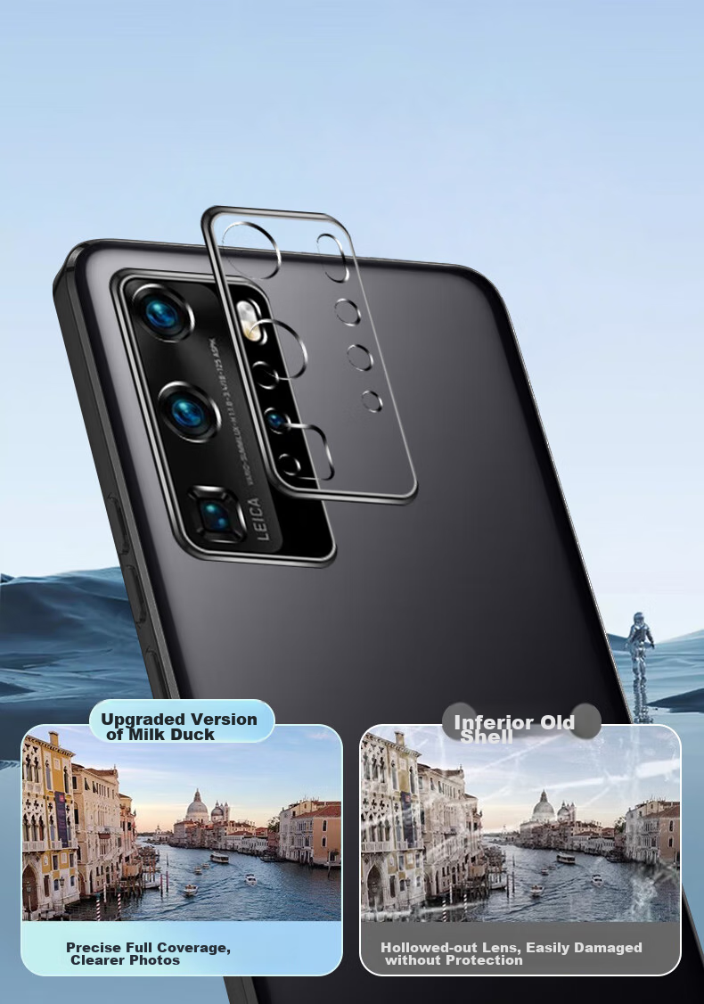 Защитный чехол NEYAA для Huawei P40 Pro, прозрачный, противоударный, ультратонкий, с воздушными подушками, модный, простой, мягкий, с гальваническим покрытием