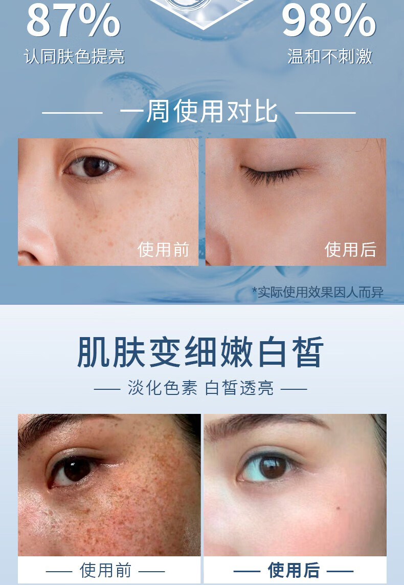 STVKG小野博士美白洗面奶烟酰胺男女深层清洁脸部毛孔提亮肤色氨基酸护肤烟酰胺洗面乳200ml