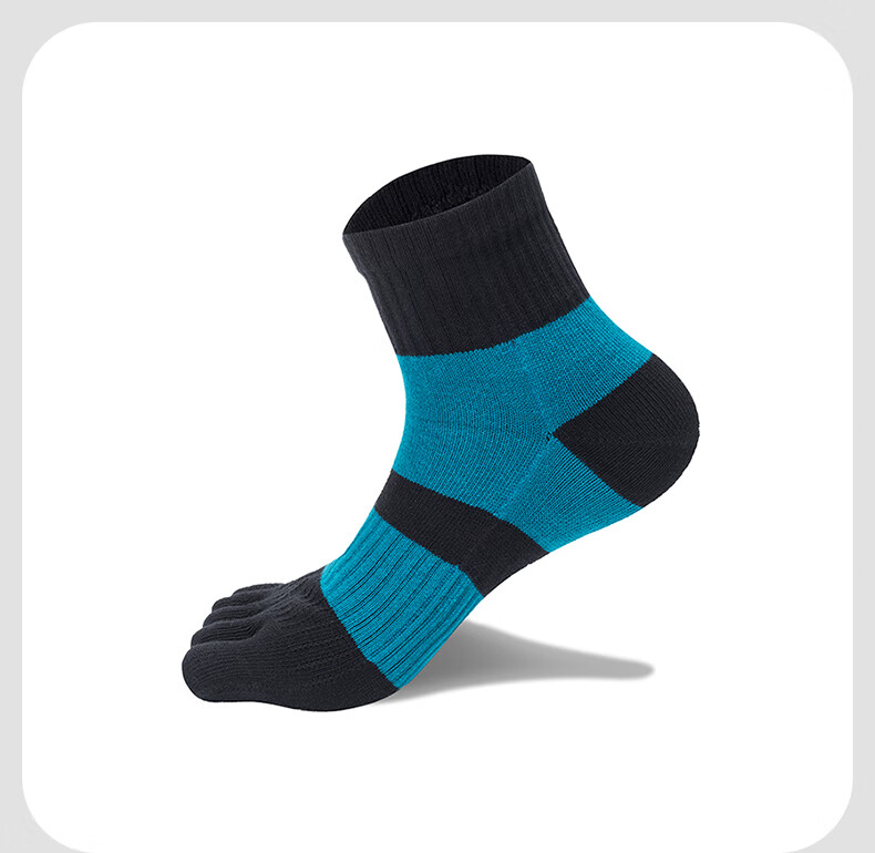 Носки TFO Competition-Grade Five-Toe Outdoor Socks, дышащие носки для хайкинга, носки для скалолазания, мужские, светло-серые