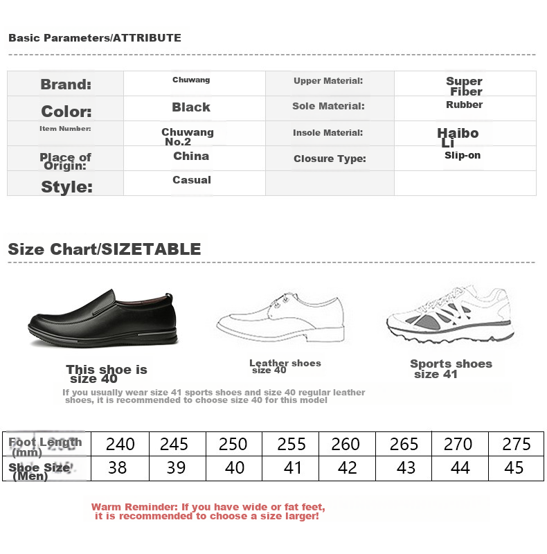 Рабочая обувь Chuwang Chef Shoes, мужская, нескользящая, водостойкая, маслостойкая, для кухни и отеля, из кожи, модель 6222