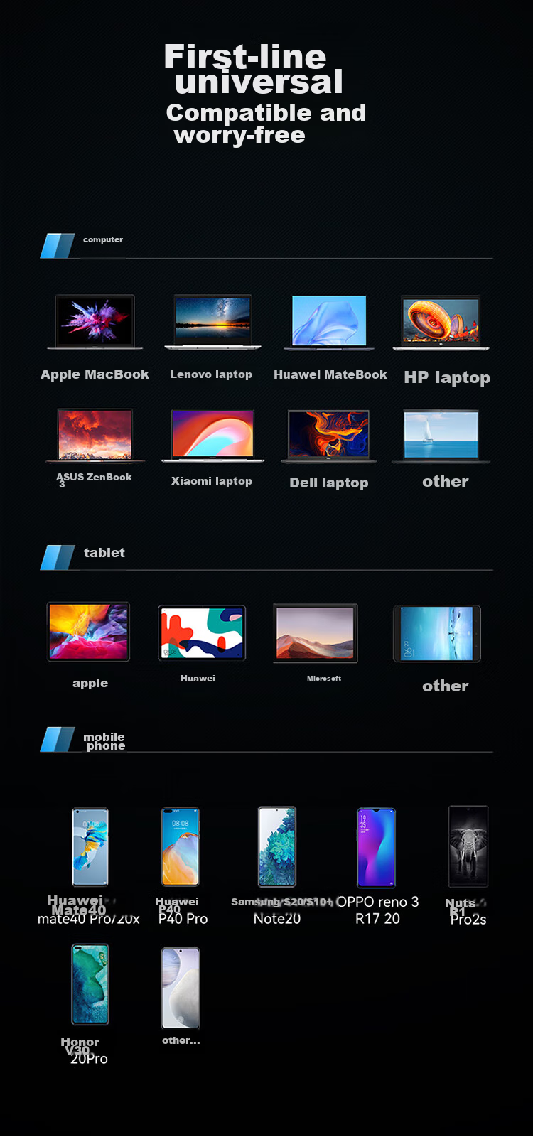 Кабель Shengwei Type-C - HDMI, адаптер 4K для Apple 16/15 Huawei P60, подключение ноутбука/телефона к монитору/телевизору, 1.8 метра, ACH1018G