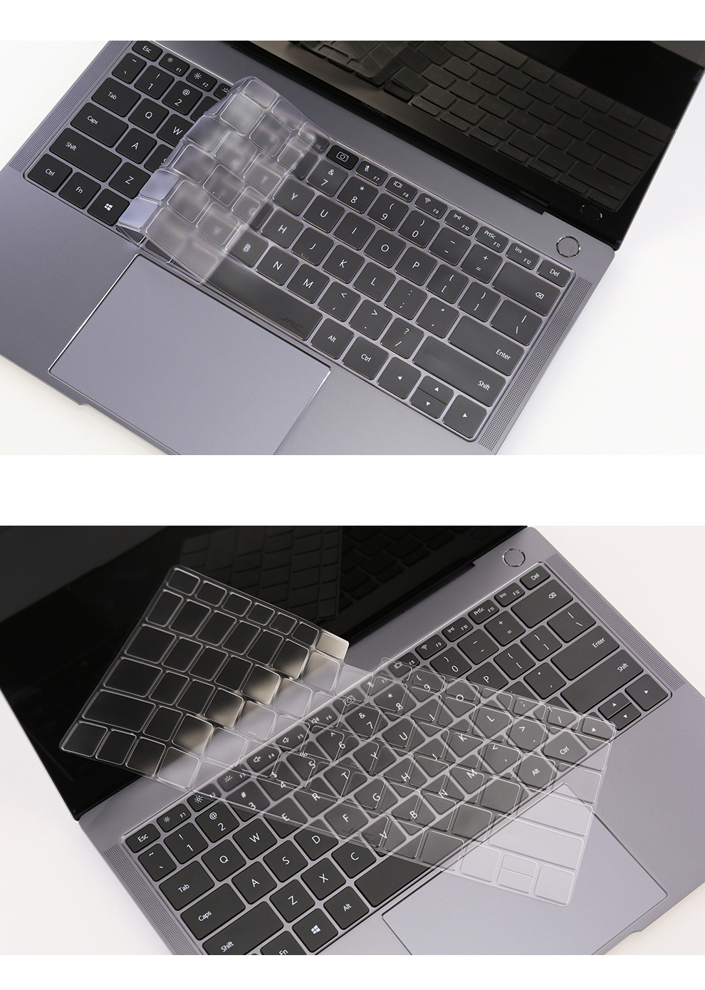 Защитная пленка для клавиатуры Jichuan Huawei MateBook 14, ультратонкая, прозрачная, пыле- и водонепроницаемая, для моделей 2021/2020