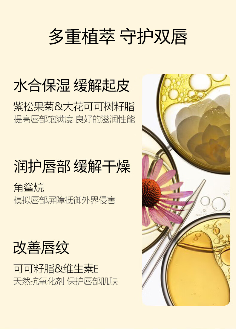 FARMACY法沫溪蜂蜜珍宠护唇霜 3.4g淡化唇纹补水滋润唇膜