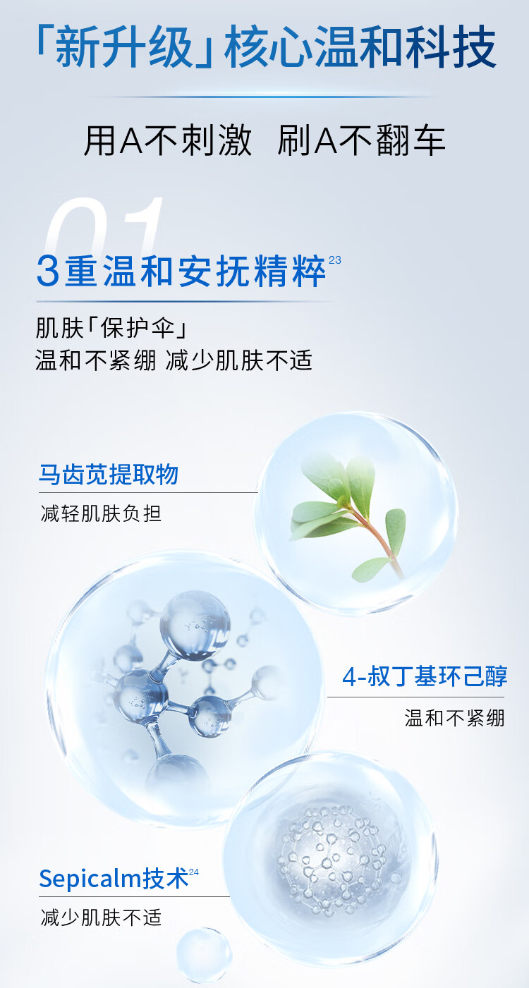 露得清（Neutrogena）维A醇抗皱修护赋活精华液 10ml（体验装）