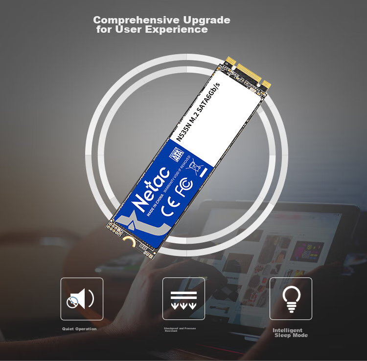 Твердотельный накопитель Netac N535N M.2 SATA 240GB