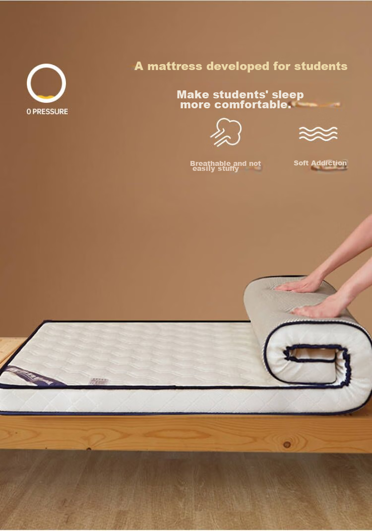 Наматрасник I-WILL Latex Foam Pad, 90x190 см, толщина 9 см, с наполнителем из латекса и пены