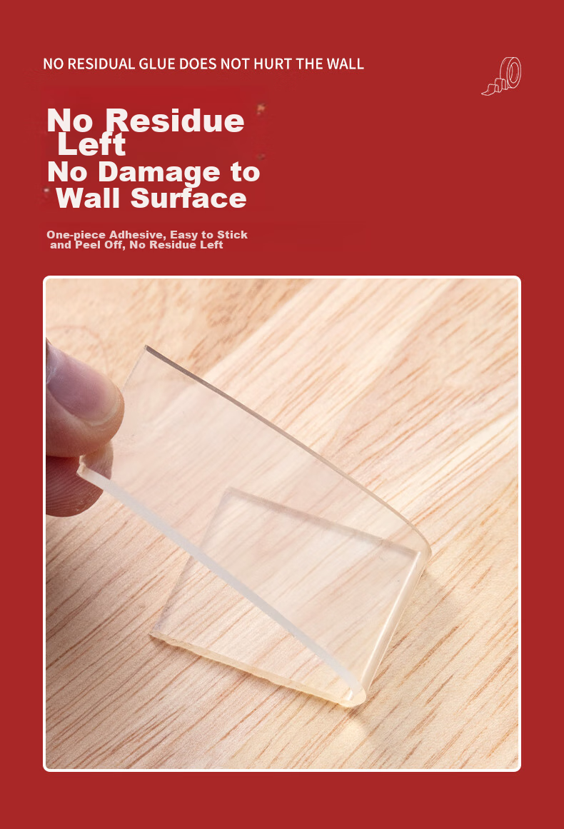 Двухсторонний скотч M&G AJD957F1, 30мм*3м*1мм, прозрачный, водонепроницаемый, многоразовый