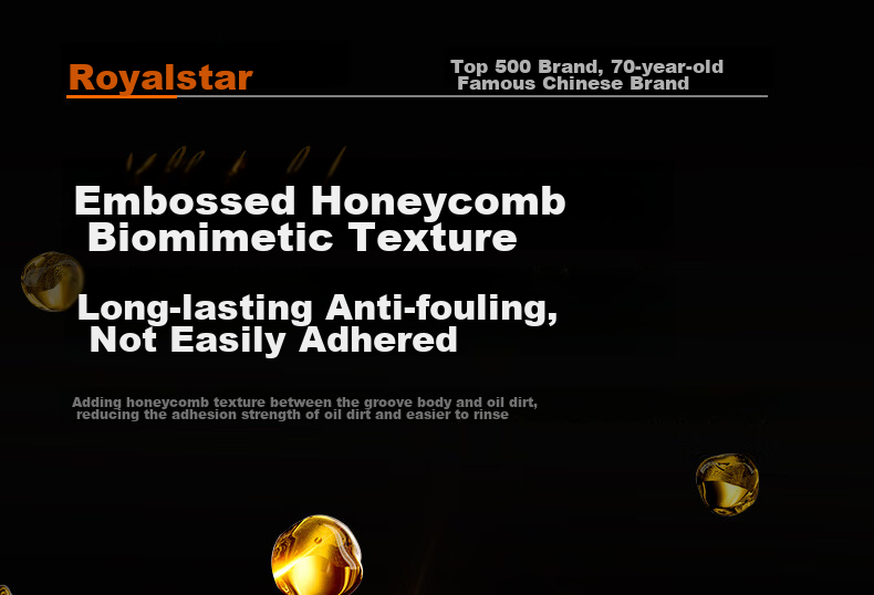Кухонная мойка Royalstar, нержавеющая сталь, нано-соты, устойчивая к царапинам, двойная конструкция с выдвижным смесителем, 68x45 см