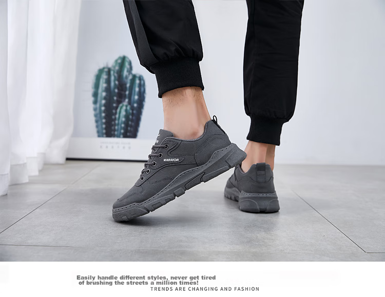 Кроссовки Warrior Casual Shoes WXP(WZ)-0304 для мужчин, темно-серые, размер 44