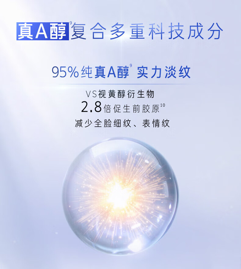 兰芝致美青春视黄醇眼霜15ml（小兰管 改善黑眼圈 紧致 提亮眼周）ZB