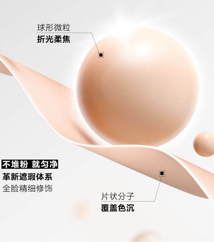 兰蔻新持妆轻透粉底液PO-01象牙白30ml化妆品礼盒女神节生日礼物女