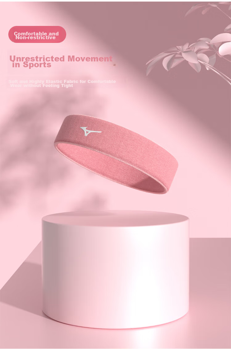 Спортивная повязка на голову MIZUNO для мужчин и женщин, для бега, баскетбола, фитнеса, впитывающая пот, дышащая, 1 шт.