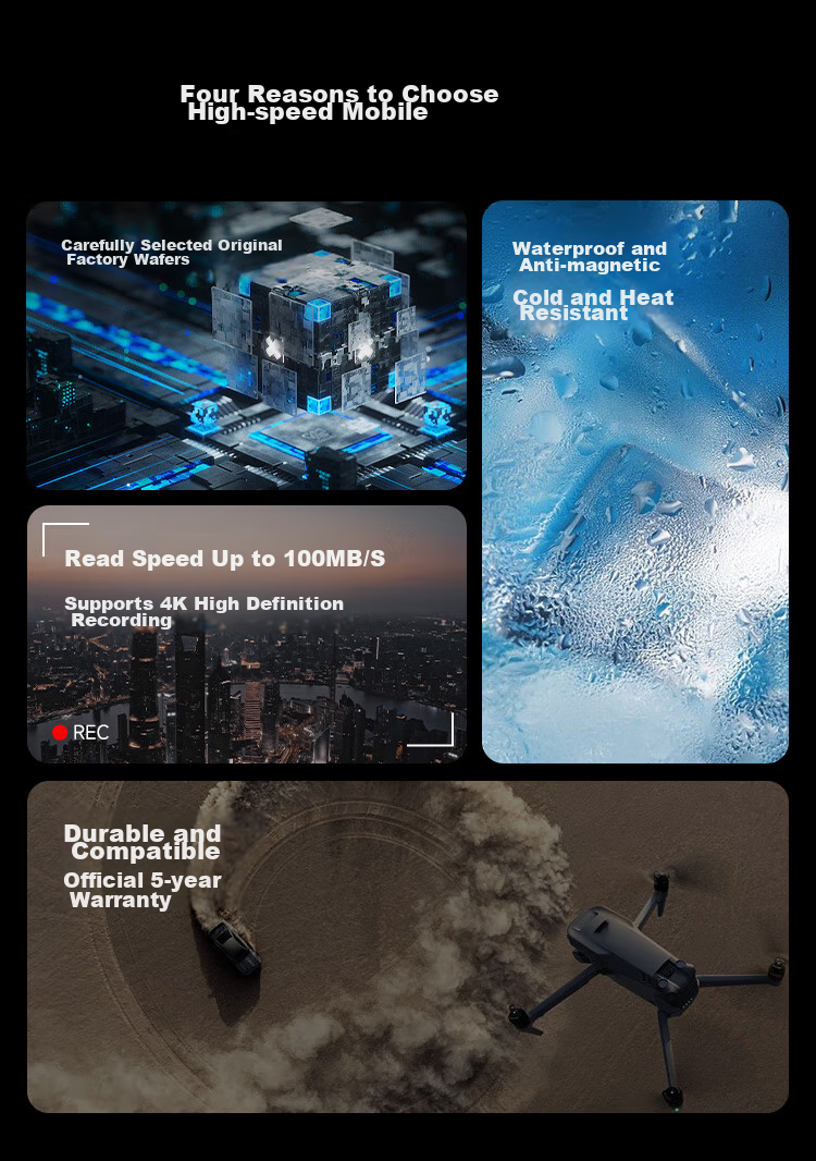Карта памяти MOVE SPEED JOY Co-Branded 128GB TF (MicroSD) U3 V30 A1C10 для смартфонов, планшетов, видеорегистраторов, камер наблюдения и игровых приставок