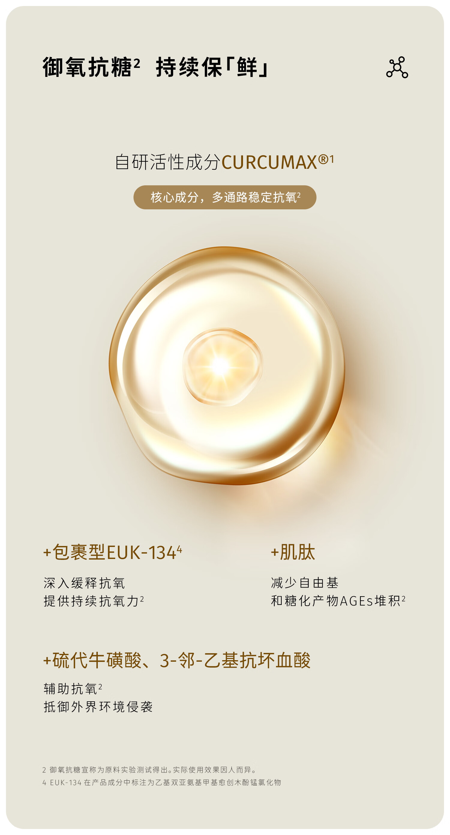 至本多元优效精粹水100ml 紧致抗皱淡细纹抗氧抗糖保湿修护爽肤水