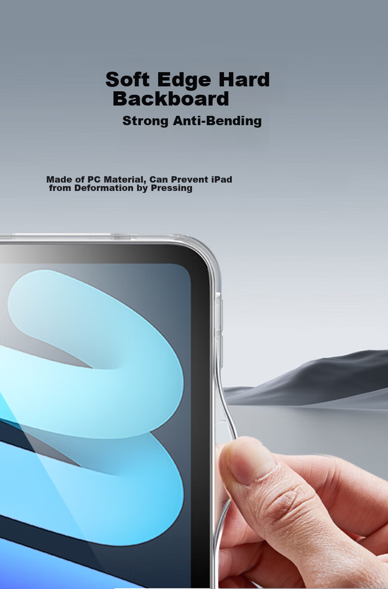 Защитный чехол ESR для iPad mini 7/6, прозрачный, с подставкой, 8.3 дюйма