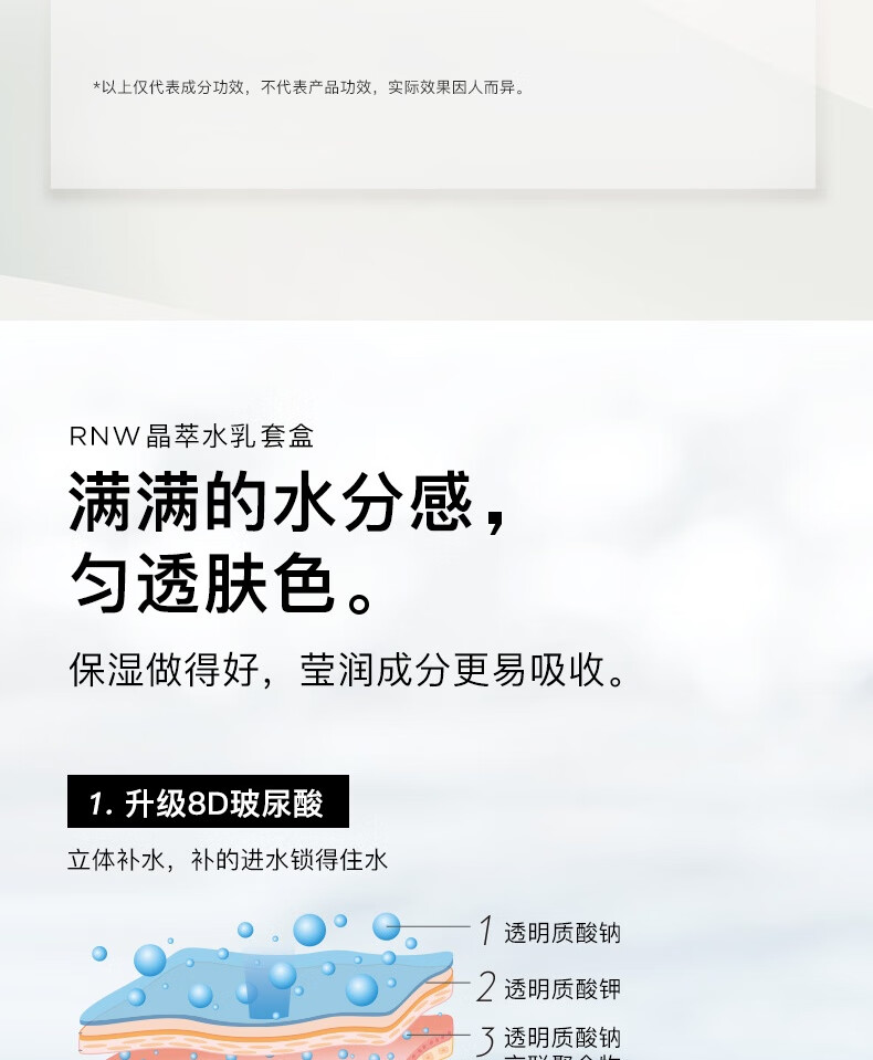 如薇（RNW）男士水乳精华礼盒套装烟酰胺水乳洗面奶净爽控油补水保湿男女 【男士清爽控油】3件套