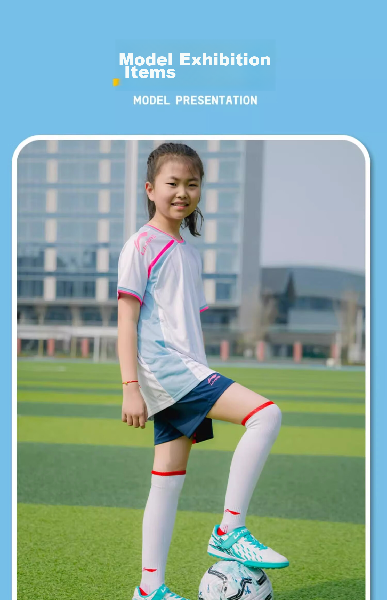 Футбольные бутсы Li-Ning для детей, модель Jin Series, зеленые, размер 32