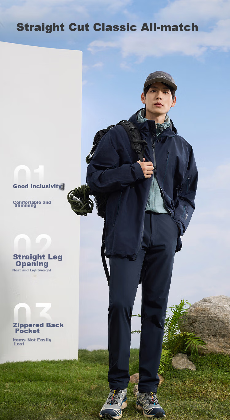 Брюки JD Original Quick-Dry High-Elasticity Tactical Sports Pants, мужские повседневные брюки для всех сезонов, черные, размер 36