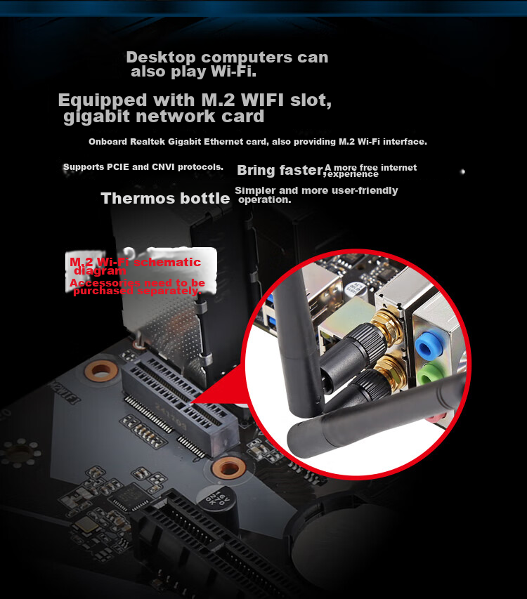 Материнская плата ONDA H610E-B для процессоров Intel LGA 1700, DDR4, M-ATX, с поддержкой SATA и M.2 NVMe, HDMI/DP