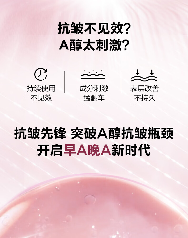 伊丽莎白雅顿第II代粉胶次抛A醇精华+金胶胶囊套组维稳修护补水礼物