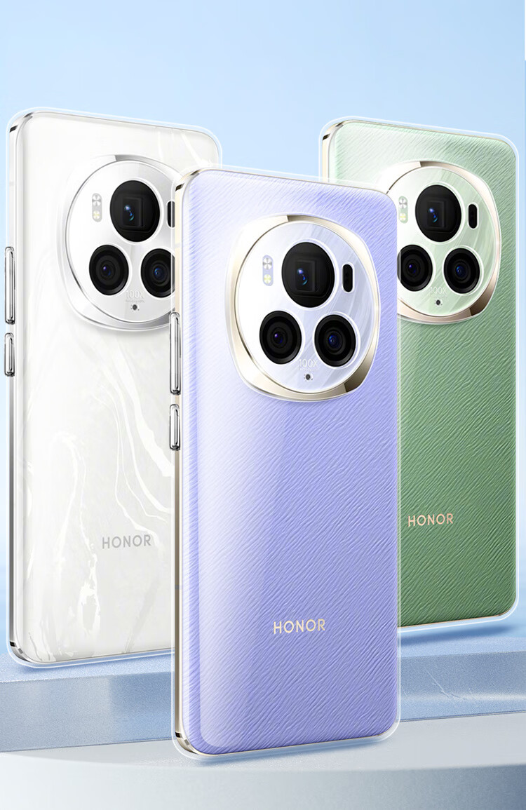 Чехол Freeson для Honor Magic6 Pro, прозрачный, с кольцом-держателем и шнурком
