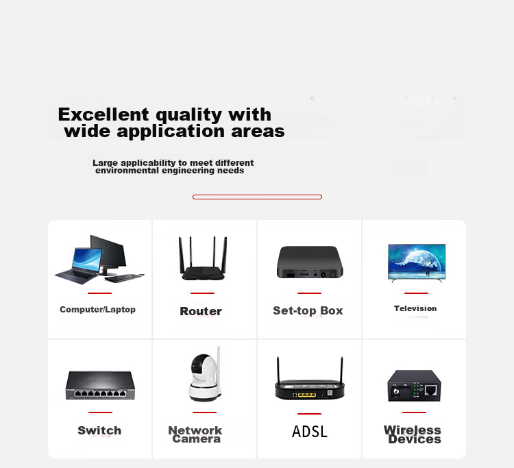 Коннекторы AMPCOM Crystal Head Cat5e, 30 шт., позолоченные, 30U, для гигабитных Ethernet кабелей, RJ45, 8P8C