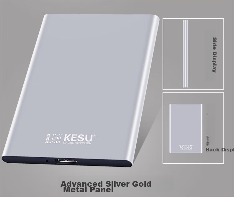 Внешний жесткий диск KESU 500 ГБ, портативный, USB 3.0, большой емкости, механический, для ноутбуков и телефонов, 2,5 дюйма, для хранения данных дома и в офисе